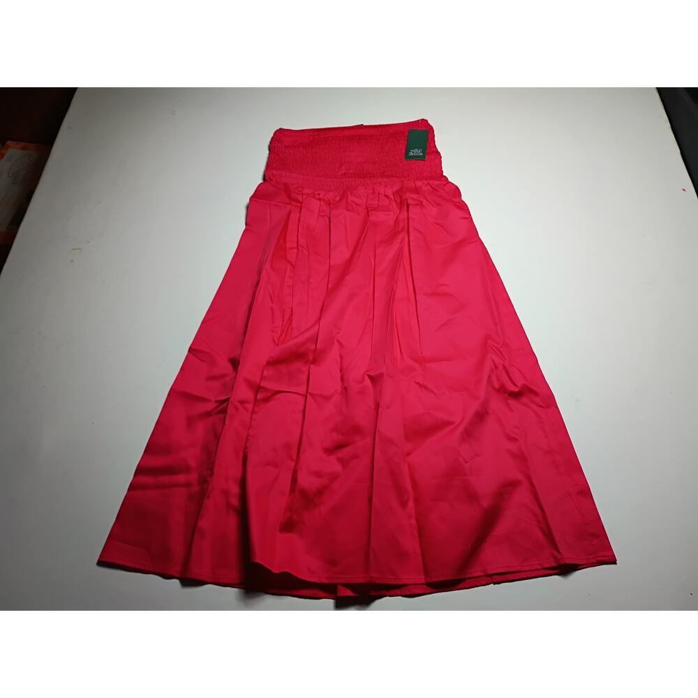 Wild Fable Red Smocked Waist Maxi Skirt - Size XS